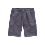 Short Cargo Gris Oscuro Niño