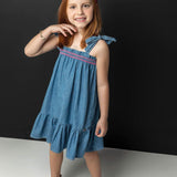 Vestido Denim Lazo