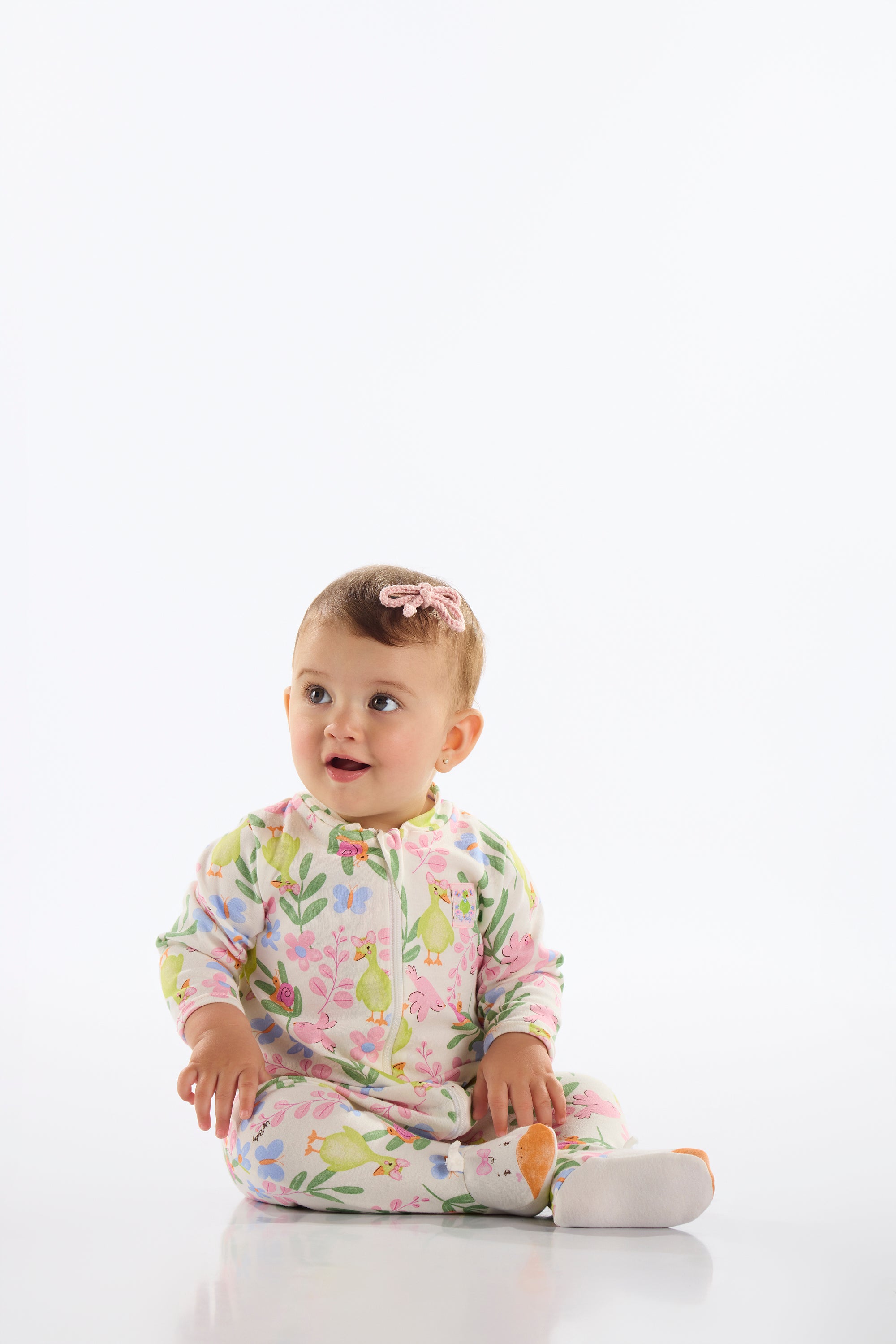 Enterito con Patitas Primavera 100% Algodón Ropa Bebé – RAMBA