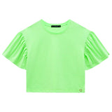 Polera Manga con Vuelo Colores