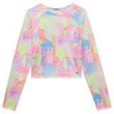 Polera UV Estampada Multicolor