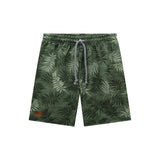Short de Baño Palmeras Verde LucBoo