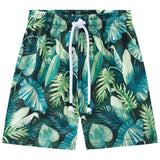 Short de baño tropical niño