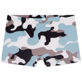 Sunga de Baño Camuflado Celeste