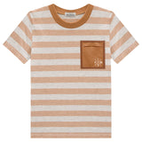 Polera rayada con bolsillo Luc.boo
