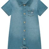 Enterito Denim manga corta
