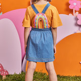 Vestido Espalda Arcoíris y Polera