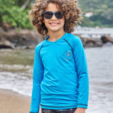 Traje de Baño Filtro UV Palmeras Niño