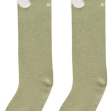 Calcetines 3/4 Flor