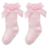 Calcetines Rosados Lazo