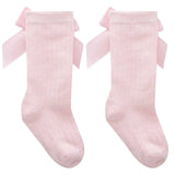 Calcetines Rosados Lazo