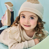 Gorro Algodón Corazón Peludito