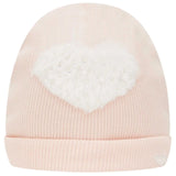 Gorro Algodón Corazón Peludito