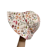 Gorro Sabana Protección UV Honguitos