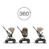 Coche Compacto 360° Eezy S Twist Plus 2 - Cybex