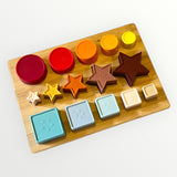 Juego Encaje Montessori Figuras Geométricas