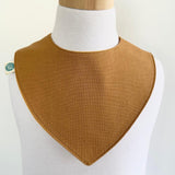 Babero Reversible Lino Camel