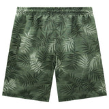 Short de Baño Palmeras Verde LucBoo