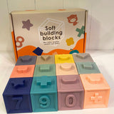Juego Bloques Sensoriales Apilables 12 Piezas