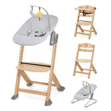 Silla de comer evolutiva 4 en 1 Enock + Mecedora Calmee - KinderKraft