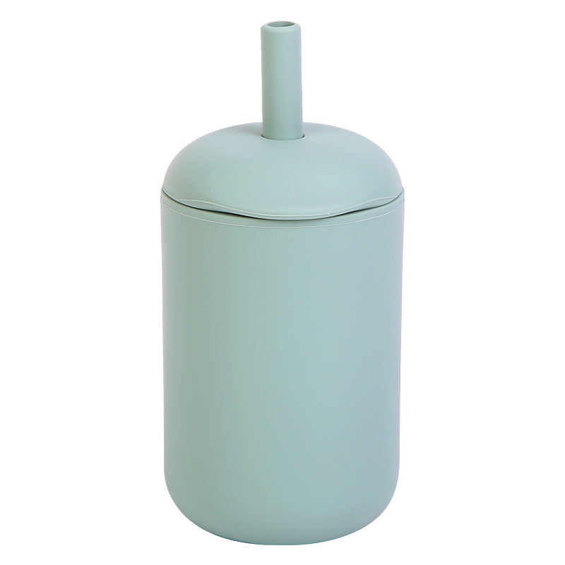 Vaso Silicona con Bombilla