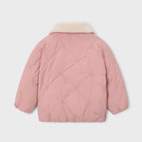Chaquetón Niña Rosa con Chiporro Cuello Invierno