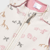 Saquito de Dormir Bebé Animalitos Rosa