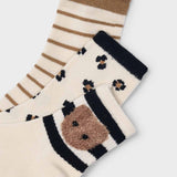 Set 3 Calcetines Coffee Niño