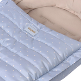 Saco Capazo Universal Acolchado Bebé – Crudo, Rosa y Celeste Mayoral