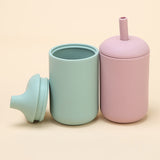 Vaso Silicona con Bombilla