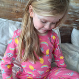 Pijama Largo Algodón Sandía