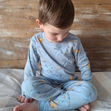 Pijama Largo Algodón Dino Volcán