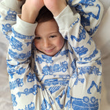 Pijama Largo Algodón Máquinas