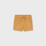Bermuda de Lino Niño Relaxed Peach