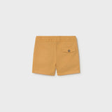 Bermuda de Lino Niño Relaxed Peach