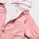 Cortaviento Reversible Rose Corazones Bebé