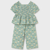Conjunto Pantalón Largo Lago Flores Niña