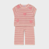 Conjunto Tricot Corazones Peonia Niña Mayoral