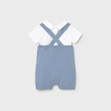 Box Conjunto Tricot Elefante + Body Azulino Mayoral Newborn
