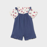 Conjunto Peto y Camiseta Porcelana Mayoral