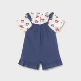 Conjunto Peto y Camiseta Porcelana Mayoral