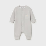 Pelele Unisex Canalé Gris Mayoral
