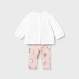 Conjunto Leggings 4 Piezas Rose Mayoral