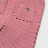 Leggings Flared Canalé Blush Mayoral