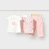 Conjunto 3 Piezas Rosa Baby Mayoral