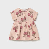 Vestido Niña Estampado Cerezas Peonia Mayoral