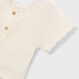 Polera Niña Manga Corta Hueso Mayoral