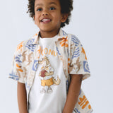 Camisa Manga Corta Estampada Hawai Mayoral