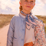 Chaqueta Reversible Celeste Flores Mayoral Niña