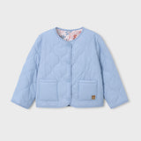Chaqueta Reversible Celeste Flores Mayoral Niña